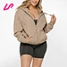 Stay comfortable and stylish with our womens plus size zip up hoodie. Made from premium materials, it's perfect for everyday wear. Shop now!